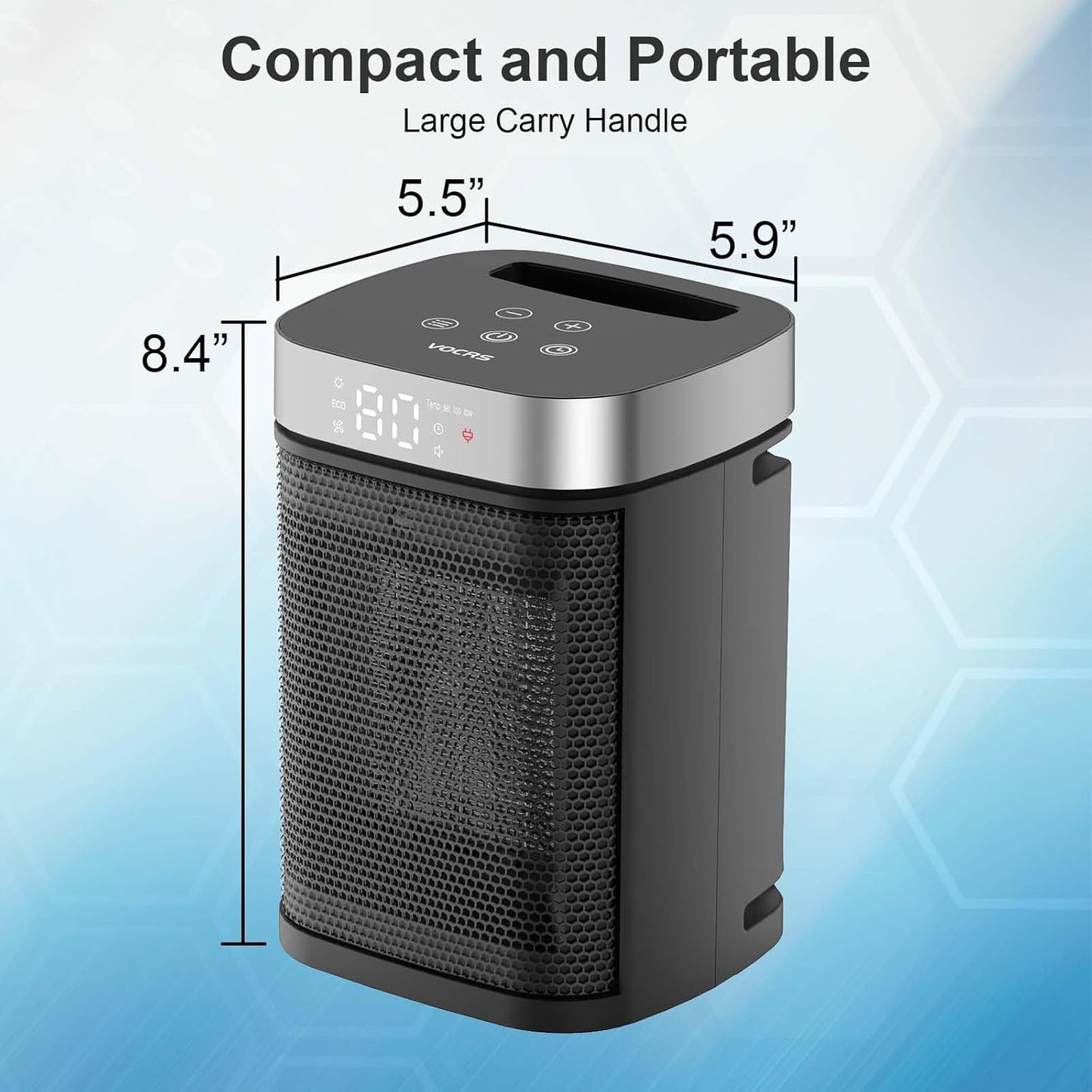 CozyComfort™ Portable Space Heater